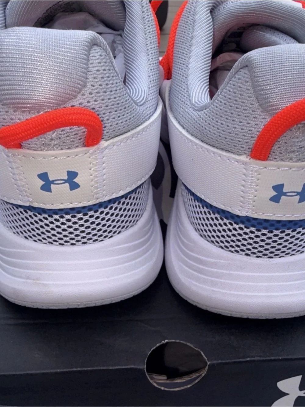 Under Armour Grey, Blue & Red Women's Athletic Sneakers brand new
